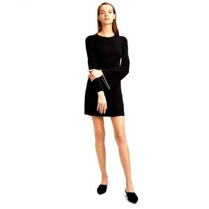 Theory bell-sleeve Mini dress